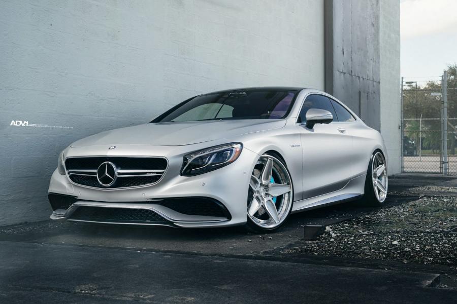 Mercedes-AMG S63 Coupe on ADV.1 Wheels (ADV5S TRACK SPEC CS) '2017